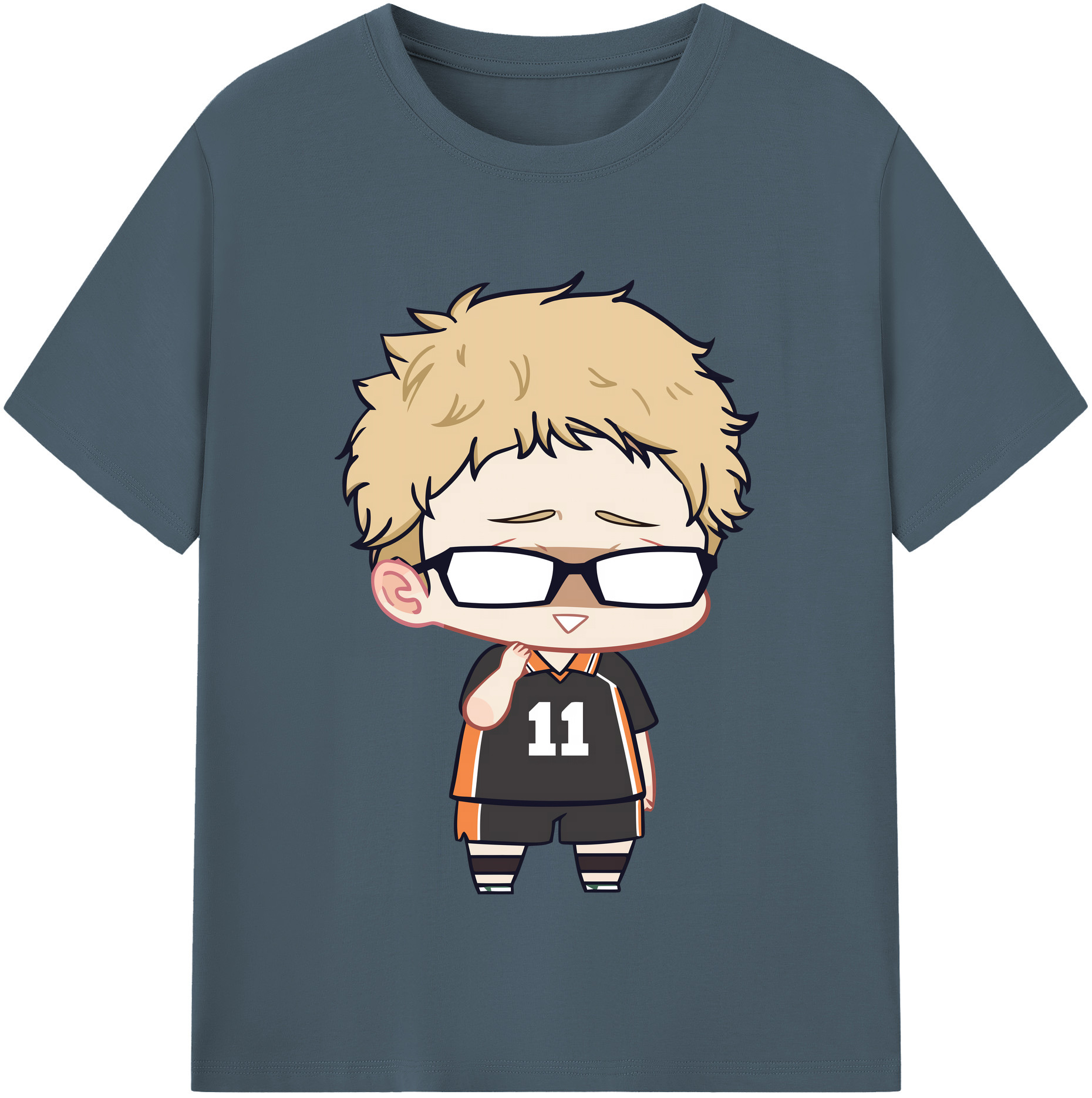 （画像用） ハイキュー!! Haikyu!! 綿100％半袖Tシャツ（フロントプリント）